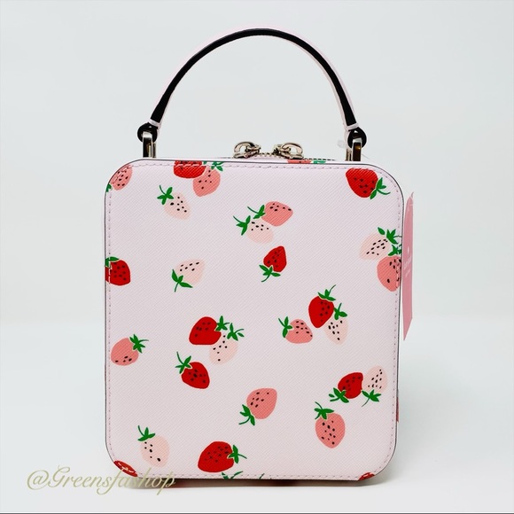 kate spade daisy wild strawberries vanity crossbody